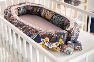 Sensillo Sensillo kokon wafel 80x45 boho brudny róż - Otulacze - miniaturka - grafika 6