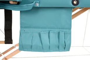 BODYFIT Łóżko do masażu 2 segmentowe BODYFIT, turkusowe, 216x82 cm - Łóżka - miniaturka - grafika 21