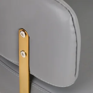 GABBIANO ACTIVESHOP Fotel Fryzjerski Linz Złoto Szary - Fotele fryzjerskie - miniaturka - grafika 6