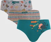 Majtki dla dzieci - Lama Slipy chłopięce Sea 3 PACK - miniaturka - grafika 1