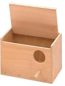 Akcesoria dla ptaków - Nobby 50262 GS-budka dla ptaków w płaszczyźnie poziomej - miniaturka - grafika 1