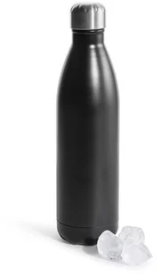 Sagaform Outdoor - butelka stalowa termiczna, czarna 0,75 l, SF-5017706 - Butelki termiczne - miniaturka - grafika 2