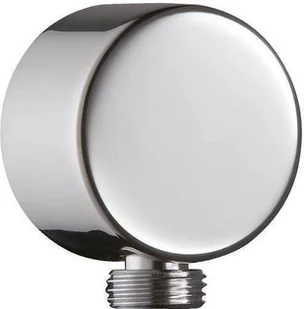 Blue Water Przyłącze kątowe okrągłe ścienne węża natrysku chrom BW-PKO.96 tel. 6 - Akcesoria hydrauliczne - miniaturka - grafika 2