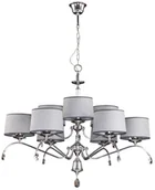 Lampy sufitowe - Jupiter 1606 - EG 9 CH - Żyrandol kryształowy EGIDA 9xE27/60W - miniaturka - grafika 1