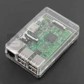 Komputery jednopłytkowe - Obudowa Raspberry Pi Model 3/2/B+ - przezroczysta RPI-09226 - miniaturka - grafika 1