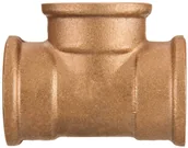 Łączniki, trójniki, kształtki - Invena Trójnik GW mosiądz 3/4" - miniaturka - grafika 1