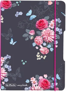 HERLITZ Sp. z o.o. Notatnik z wymiennymi wkładami, A6, Flowers - Notesy i bloczki - miniaturka - grafika 3