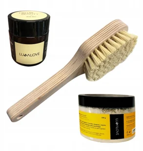 Tampico Szczotka Z Rączką Do Ciała LullaLove - Szczotki i grzebienie do włosów - miniaturka - grafika 4