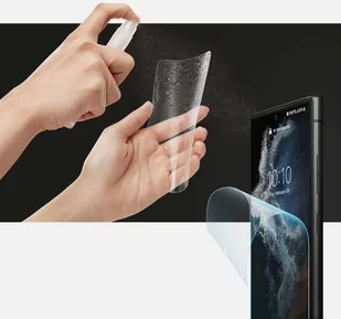 Spigen Folia hydrożelowa Neo Flex 2-Pack do Galaxy S22 Ultra - Folie ochronne do telefonów - miniaturka - grafika 13