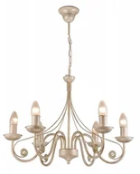 Lampy sufitowe - Lamkur Żyrandol na łańcuchu DONATO 6xE14/40W/230V - miniaturka - grafika 1