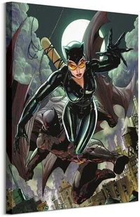 Batman Cat & nietoperz 60 x 80 cm na płótnie Prints, wielokolorowa WDC99592 - Wyposażenie pokoiku dziecięcego - miniaturka - grafika 2