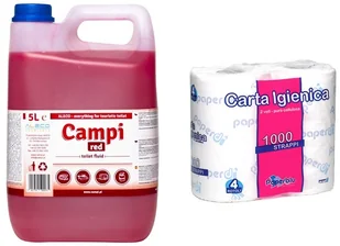 Campi Red do wc turystycznych przenośnych 5l płyn do toalet kempingowych - Środki do WC - miniaturka - grafika 2