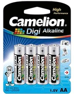 Baterie i akcesoria - Camelion Digi Alkaline AA LR06 , 4-pack (11210406) - miniaturka - grafika 1