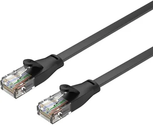 Unitek Kabel sieciowy płaski UTP Ethernet Cat.6 2m C1810GBK C1810GBK - Kable miedziane - miniaturka - grafika 3
