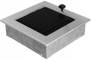 Parkanex kominkowa szlifowana z żaluzją 17x17 szara - Kratki wentylacyjne - miniaturka - grafika 2