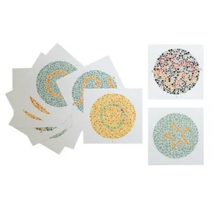 GIMA Tablice typu Ishihary dla dzieci (test typu Ishihary, tablica pseudoizochromatyczna) - Urządzenia medyczne - miniaturka - grafika 2