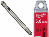 Wiertła - MILWAUKEE Wiertło Dwustronne Do Metalu Nit 5,0 mm - miniaturka - grafika 1