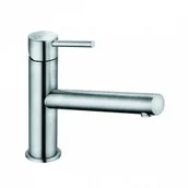 Baterie kuchenne - Kludi 44850F860 STEEL jednouchwytowa bateria kuchenna - miniaturka - grafika 1