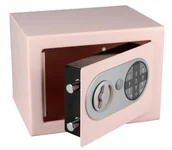 Sejfy i kasy pancerne - Richter Czech sejf RS.17.EDN różowy - miniaturka - grafika 1