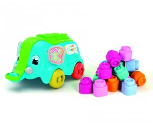 Clementoni Clemmy 17162 Słonik ze schowkiem na klocki ŁÓDŹ 17162 - Klocki - miniaturka - grafika 3