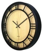 Zegary - Atrix Zegar ścienny roman czarny ATE2013R_B - miniaturka - grafika 1