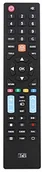Piloty - T'nB TCUN05 Fernbedienung IR Wireless TV Drucktasten - Fernbedienungen (TV, IR Wireless, Drucktasten, Schwarz) - miniaturka - grafika 1