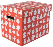 Pudła i pojemniki do przechowywania - Pudło ONE ŚWIĘTA CZERWONE 22 L 34 x 25 x 26 cm - miniaturka - grafika 1