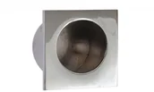 Akcesoria do drzwi - Pochwyt do drzwi przesuwnych kwadrat 29mm.chrom 1szt. - miniaturka - grafika 1