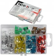 Bezpieczniki elektryczne - Grene Yato Bezpieczniki Zestaw Bezpieczników Mini 100szt - miniaturka - grafika 1