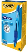 Pióra kulkowe - BIC ciśnieniowym Gel Roller Velocity Gel, 0.35 MM, niebieski 829158 - miniaturka - grafika 1