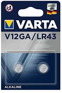 Varta 4278101402 - 2 szt. Bateria alkaliczna guzikowa ELECTRONICS V12GA 1,5V - Baterie i akcesoria - miniaturka - grafika 2