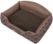 Legowiska dla psów - Hobbydog Legowisko Królewskie Exclusive jasnobrązowe r XXL - miniaturka - grafika 1