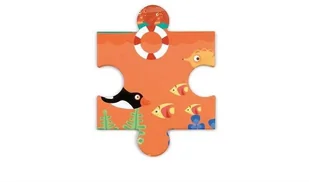 Scratch Puzzle konturowe Pelikan 24 elem. mokopico-1606-0 - Puzzle - miniaturka - grafika 5