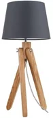 Lampy stojące - Spotlight RUNE Nocna Spot-Light 6314074 Drewno Dębowe/Tkanina - miniaturka - grafika 1