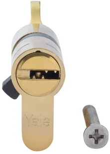 Yale Wkładka atestowana Max 35 x 35 mm G mosiądz 102103-3535-CK0201 - Zamki i wkładki - miniaturka - grafika 2