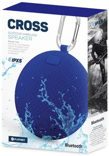 PLATINET Cross PMG14 Niebieski (PMG14BL) - Głośniki przenośne - miniaturka - grafika 4