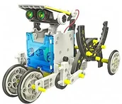 Podzespoły elektroniczne - Velleman ZESTAW ROBOTA EDUKACYJNEGO ZASILANEGO ENERGIĄ SŁONECZNĄ 14-w-1 KSR13 - miniaturka - grafika 1