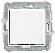 Wyłączniki światła i elektryczne - Karlik Łącznik pojedynczy MINI biały MWPUS-1 - miniaturka - grafika 1