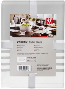 Zwilling Zestaw 2 ręczników srebrny 13300-303-0 - Pozostałe akcesoria kuchenne - miniaturka - grafika 7