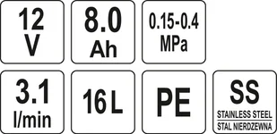 FLO OPRYSKIWACZ AKUMULATOROWY 16L - Opryskiwacze - miniaturka - grafika 6