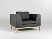 Fotele - Customform Fotel Ambient Wood 6309 - miniaturka - grafika 1