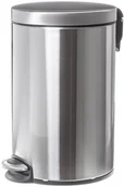Kosze na śmieci - Faneco Kosz na śmieci 20l stal matowa - miniaturka - grafika 1