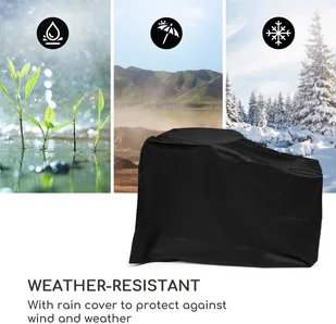 Blumfeldt Blumfeldt Savage 2.0 Wide, misa paleniskowa z grillem, bambusowa deska do krojenia, pokrowiec GDI11-Sav2.0 Wide-BK - Paleniska ogrodowe - miniaturka - grafika 8