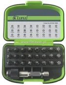 Bity - Luna Zestaw grotów wkrętakowych 25 el. chwyt 1/4" Luna 201391000 - miniaturka - grafika 1