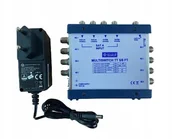 Wzmacniacze antenowe - Multiswitch końcowy Telmor TT5/8FT + zasilacz - miniaturka - grafika 1