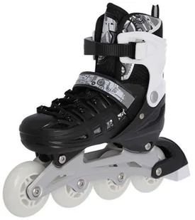 Nils EXTREME NH10905 4w1 CZARNE ROZM. M(35-38) ŁYŻWOROLKI Z WYM. PŁOZĄ HOKEJOWĄ EXTREME 16-25-024 - Rolki - miniaturka - grafika 11