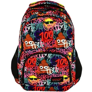 ST-MAJEWSKI Plecak 3-komorowy EMOJI - Artykuły biurowe - miniaturka - grafika 3