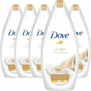 Dove Żel pod prysznic Silk Glow 5x 750 ml - Kosmetyki do kąpieli - miniaturka - grafika 9