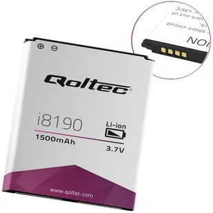 Qoltec Bateria do smartfona Samsung S3 mini i8190, Ace 2 i8160, 1500mAh 52006.I8160 - Baterie do telefonów - miniaturka - grafika 5