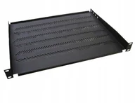 Switche - Półka Katlink 19" 1U 350mm Ral 9005 z podporą - miniaturka - grafika 1